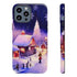 Christmas Homes in the Snow - Impact Resistant Phone Case iPhone 13 Pro Max Glossy
